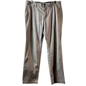 Nautica Classic Fit Light Gray Chino Pants 34 x 32 (2941)